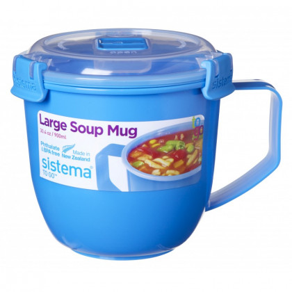 Чаша Sistema Large Soup Mug Color син