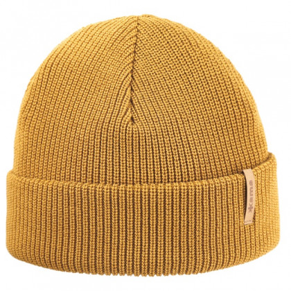 Плетена шапка от мериносана вълна Kama A159 жълт Yellow