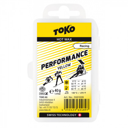 Разпалки кубчета TOKO Performance yellow 40 g