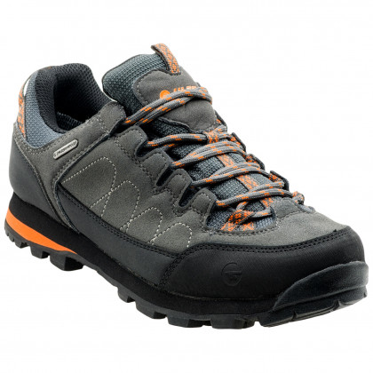 Мъжки обувки Hi-Tec Gelen II Low WP сив DarkGray/Black/Orange