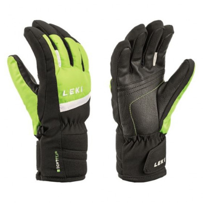 Ски ръкавици Leki Max Junior зелен/черен black-lime-white