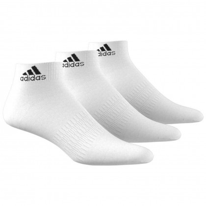 Чорапи Adidas Light Ank 3Pp бял White/White/White