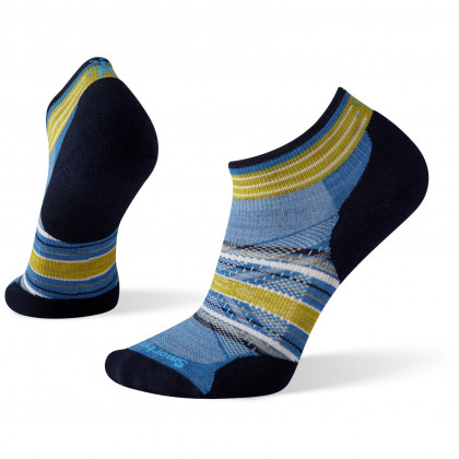 Мъжки чорапи Smartwool Performance Run Light Tgtd Cn Ptrn Lw Ct син/жълт NeptuneBlue