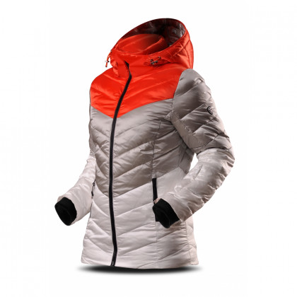 Дамско яке за ски Trimm SUPRA оранжев Orange/LightGrey/White