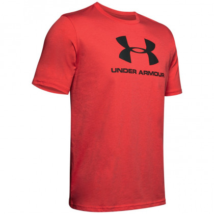 Мъжка тениска Under Armour Sportstyle Logo SS червен red