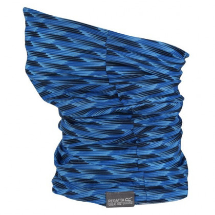 Многофункционален шал Regatta Multitube Printed син/черен