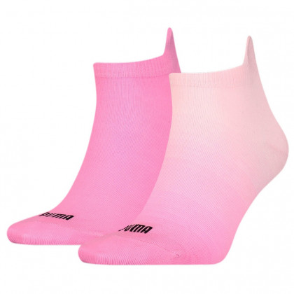 Дамски чорапи Puma Gradient Sneaker 2P розов