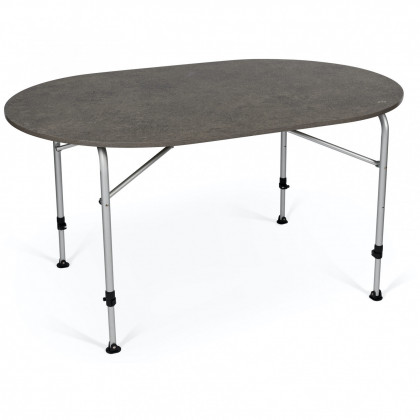 Маса Dometic Zero Concrete Table Oval сив