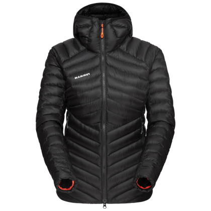 Дамско пухено яке Mammut Broad Peak IN Hooded Jacket Women черен black