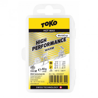 Восък TOKO World Cup High Performance топъл 40 г TripleX