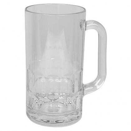 Халба за бира Bo-Camp Beer Mug 420ml прозрачен