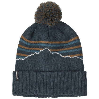 Зимна шапка Patagonia Powder Town Beanie син/сив