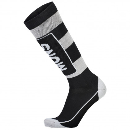 Мъжки 3/4 чорапи Mons Royale Mons Tech Cushion Sock черен/сив Black/Grey