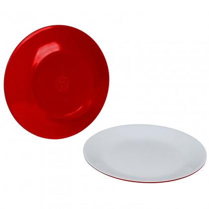Чиния Bo-Camp Breakfast Plate Melamine 2 червен Red/White