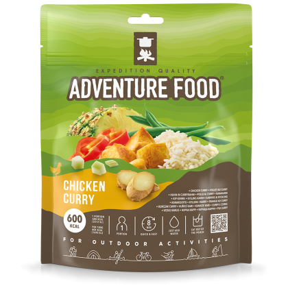 Готова храна Adventure Food Пилешко къри 148г зелен