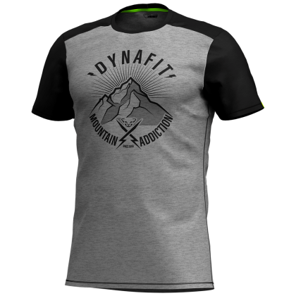Мъжка тениска Dynafit Transalper Light M S/S Tee черен/сив BlackOut