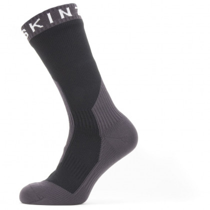Водоустойчиви чорапи SealSkinz Stanfield черен/сив