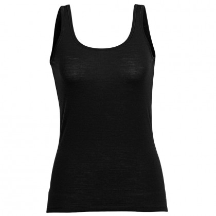 Дамска тениска без ръкав Icebreaker Wmns Siren Tank черен Black