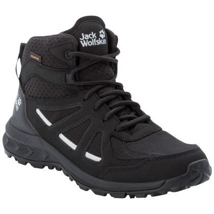 Мъжки обувки Jack Wolfskin Woodland 2 Texapore Mid M черен black