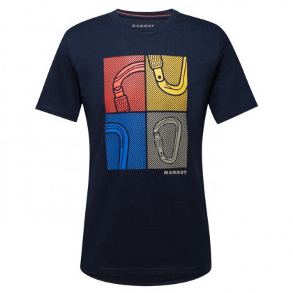 Мъжка тениска Mammut Sloper T-Shirt Men Carabiners син