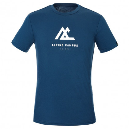 Мъжка тениска Salewa Alpine Campus Dry M T-Srt. тъмно син DarkDenimMelange