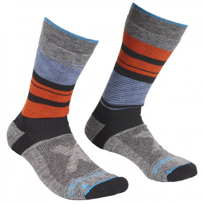 Чорапи Ortovox All Mountain Mid Socks Warm M сив/син Multicolour