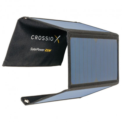 Соларен панел Crossio SolarPower 21W 2.0 черен