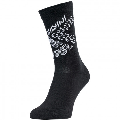 Чорапи за колоездене Silvini BARDIGA UA1642 черен/бял Blackwhite