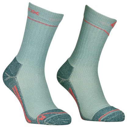 Дамски чорапи Ortovox Hike Classic Mid Socks W светло син