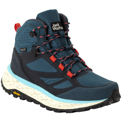 Дамски туристически обувки Jack Wolfskin Terraventure Texapore Mid W син