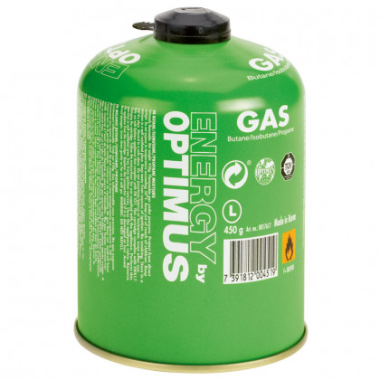 Газов пълнител Optimus 450 g зелен
