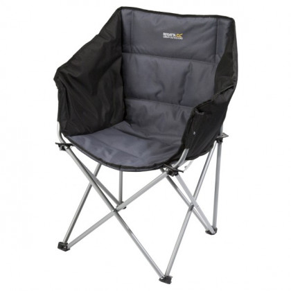 фотьойл Regatta Navas Chair черен/сив Black/Sealgr
