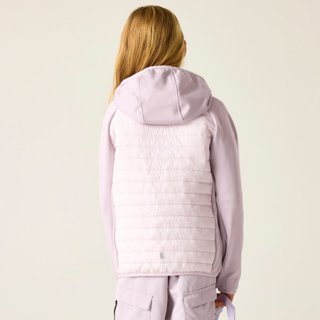 Детско яке Regatta Junior Andreson Hybrid PowLilPinHze