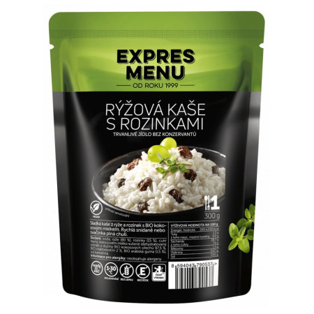 Готова храна Expres menu Оризова каша със стафиди 300 г