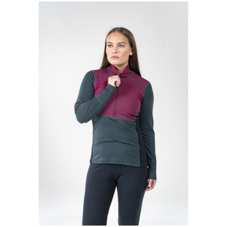 Дамска функционална блуза Devold Lauparen Merino 190 Zip Neck