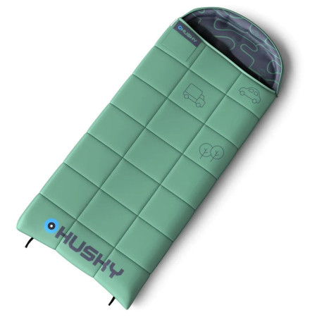 Детски спален чувал Husky Gizmo Kids зелен Green
