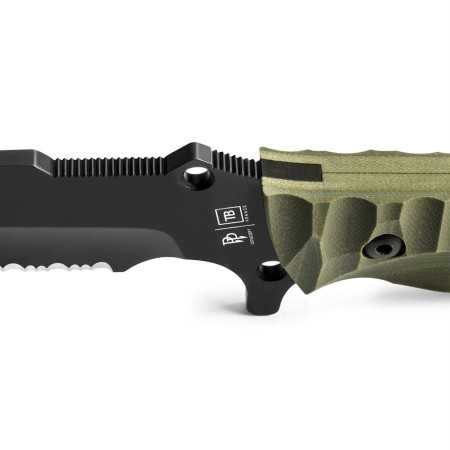 Нож TB OUTDOOR Maraudeur Survival Knife G10 Serrated