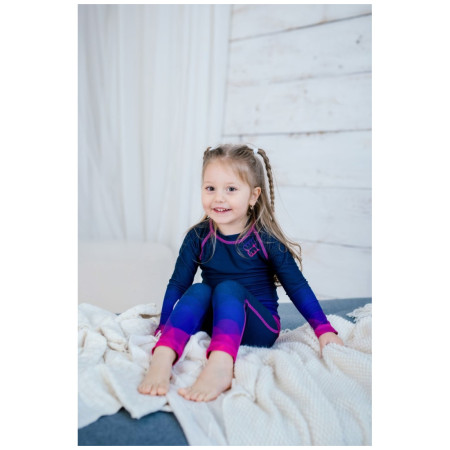 Детска функционална тениска WAMU Mozaika purple