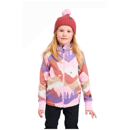 Детски функционален суитшърт Reima Northern Grey Pink