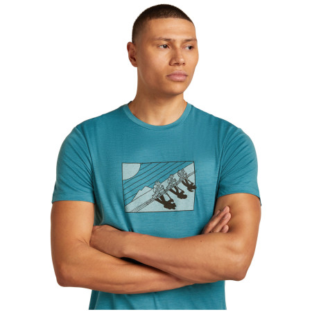 Мъжка тениска Icebreaker Men Merino 150 Tech Lite SS Tee In The Wild