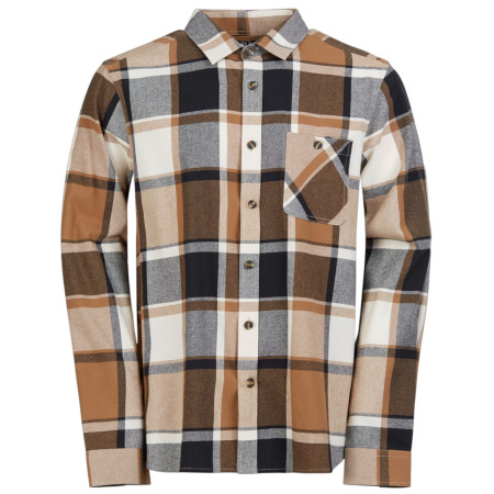 Мъжка риза Fundango Harris Shirt кафяв coffee