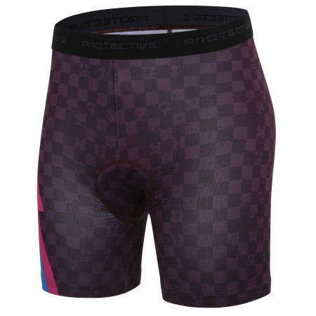 Дамски къси панталони за колоездене Protective 126011-690 P-Vert W винен