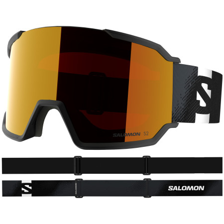 Ски очила Salomon S/VIEW 3 ML черен Black