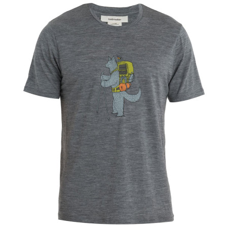 Мъжка тениска Icebreaker M Mer 150 Tech Lite II SS Tee Tech Head сив