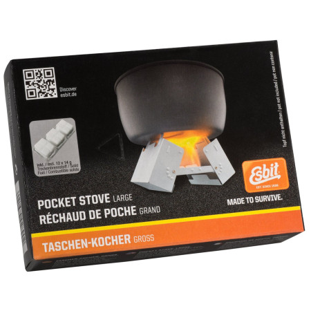 Котлон на спирт Esbit Pocket Stove 12 x 14 g