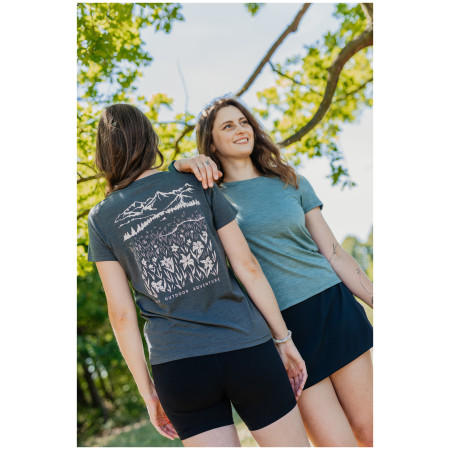 Дамска тениска MOOA Merino Lyolite Horizon 150 Comfy