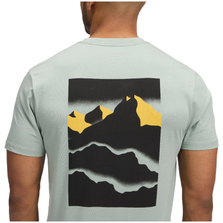 Мъжка тениска Black Diamond M Mountainscape SS Tee