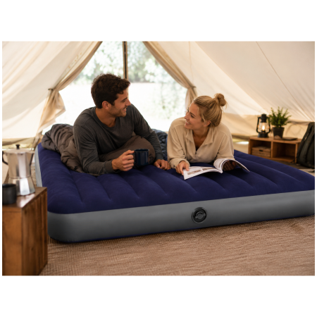 Надуваем дюшек Intex Queen Dura-Beam Classic 64765