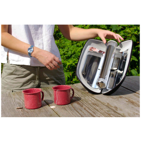 Соларен котлон GoSun Go портативен котлон, скара, нагревател