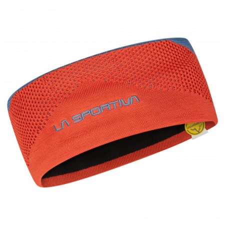 Лента за глава La Sportiva Knitty Headband 2021 син/оранжев Paprika/Atlantic